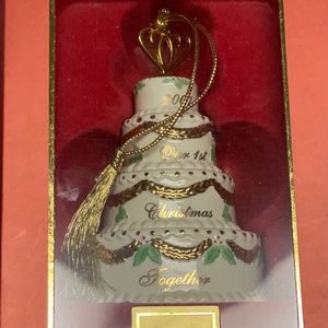 Lenox Ornament 2007 Our First Christmas Together